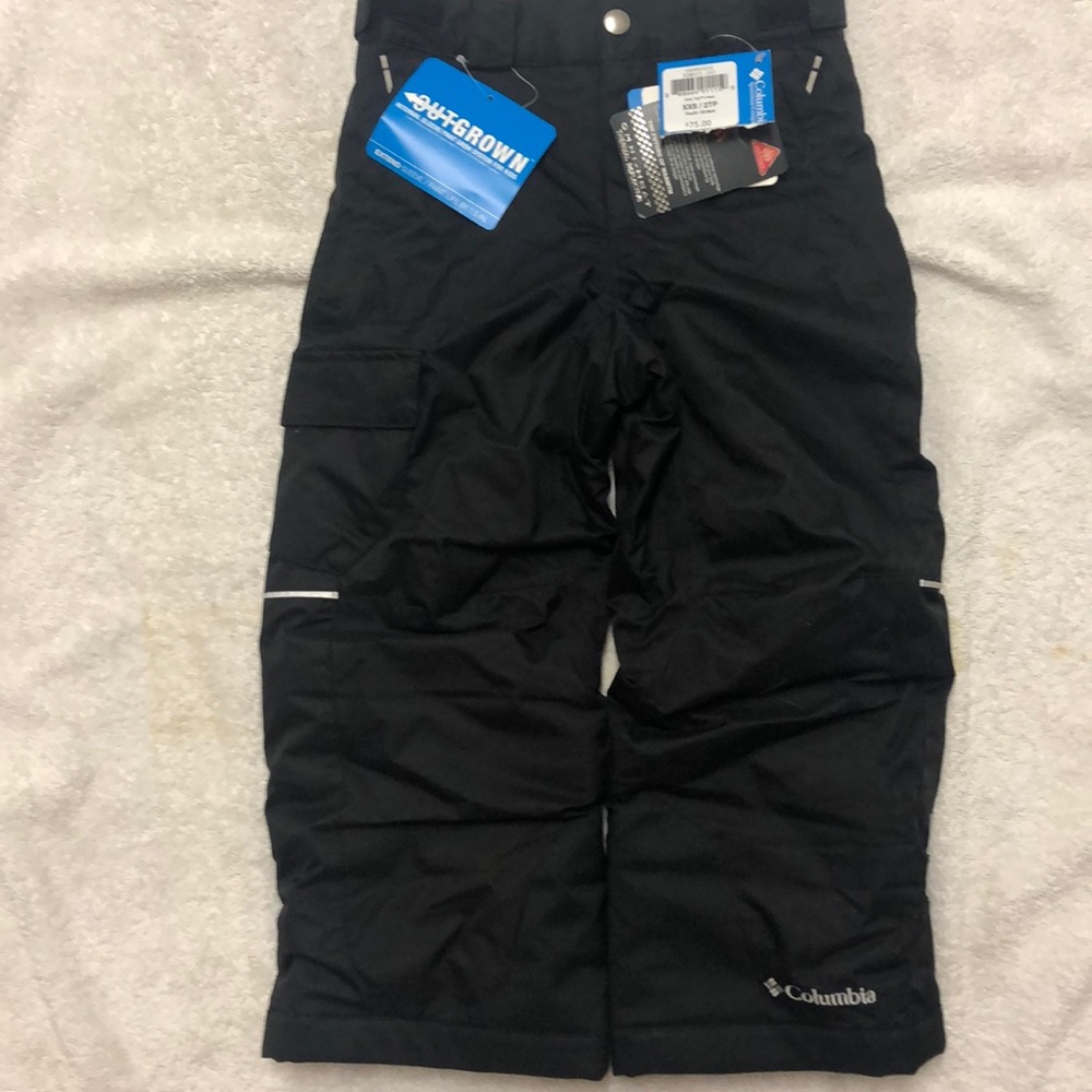 Columbia boys snow pants  BRAND NEW black